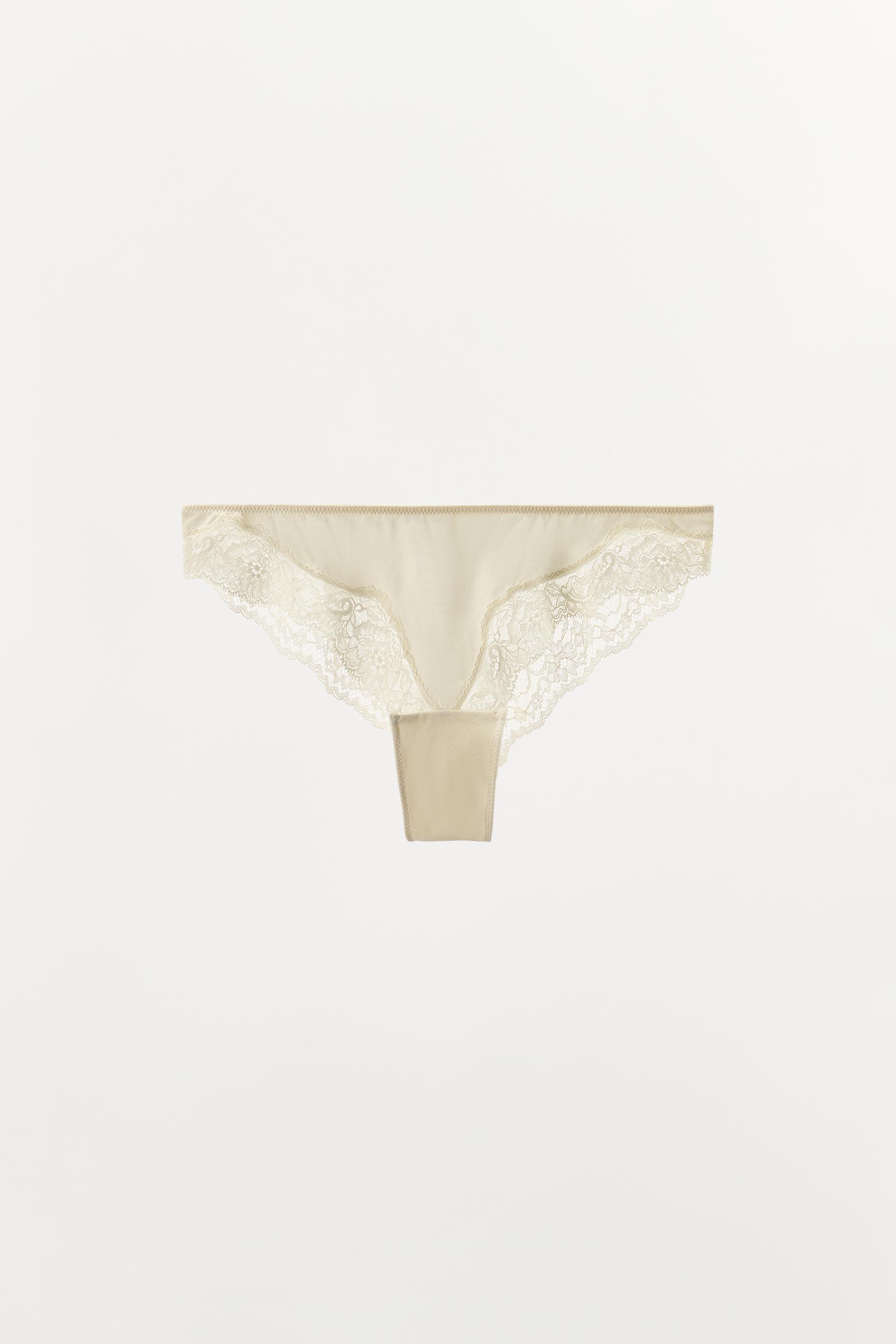 COTTON LACE PANTIES